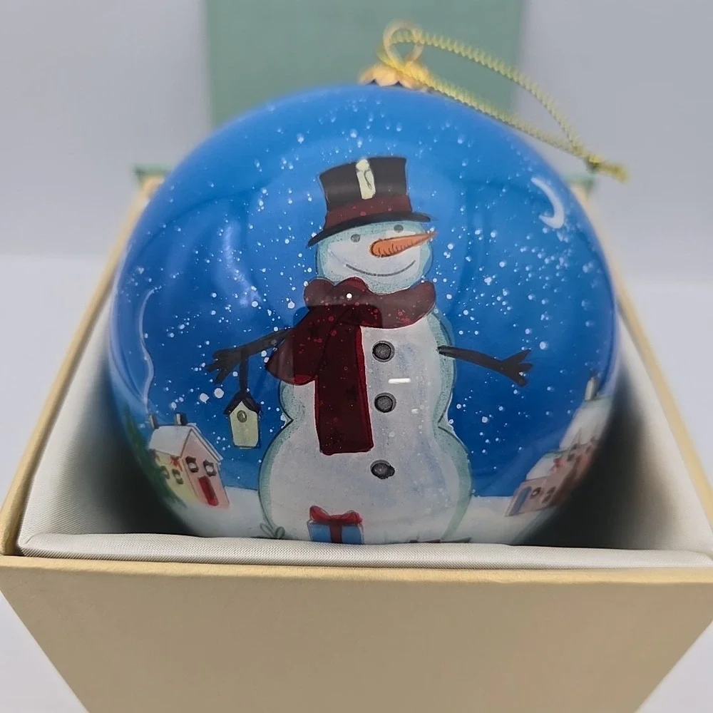 2019 Pier1 Imports Li Bien Ornaments Original Santa Flying ornament large 4 inch